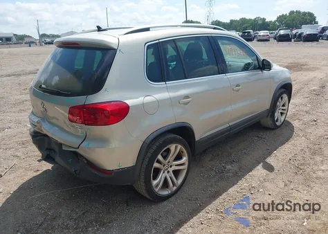 2012 Volkswagen Tiguan Sel из США, поврежденный, VIN WVGAV7AX8CW544835